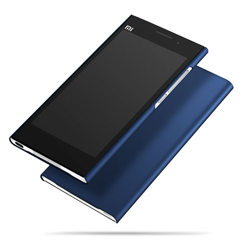 Coque Plastique Rigide Mat M01 pour Xiaomi Mi 3 Bleu