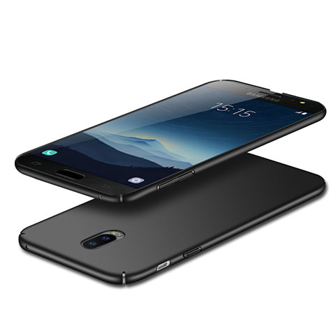 Coque Plastique Rigide Mat M02 pour Samsung Galaxy J7 Plus Noir