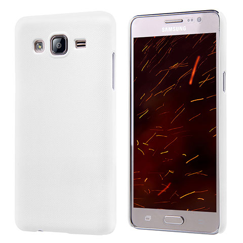 Coque Plastique Rigide Mat M02 pour Samsung Galaxy On5 Pro Blanc