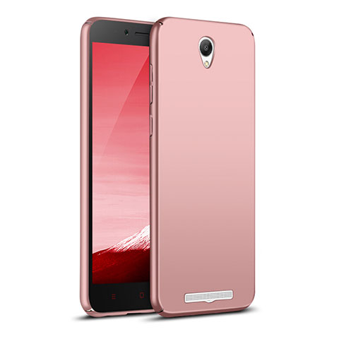 Coque Plastique Rigide Mat M02 pour Xiaomi Redmi Note 2 Or Rose