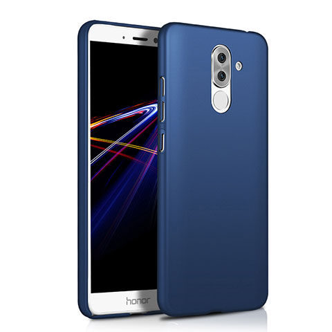 Coque Plastique Rigide Mat M03 pour Huawei Honor 6X Pro Bleu