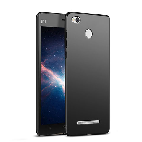 Coque Plastique Rigide Mat M03 pour Xiaomi Redmi 3S Noir