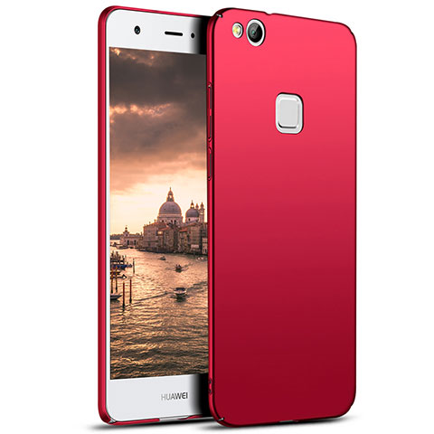 Coque Plastique Rigide Mat M04 pour Huawei P8 Lite (2017) Rouge