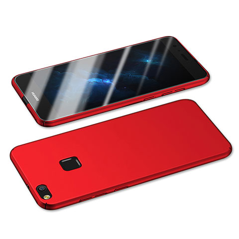 Coque Plastique Rigide Mat M05 pour Huawei GR3 (2017) Rouge