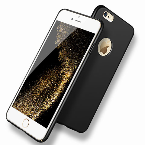 Coque Plastique Rigide Mat P08 pour Apple iPhone 6S Plus Noir