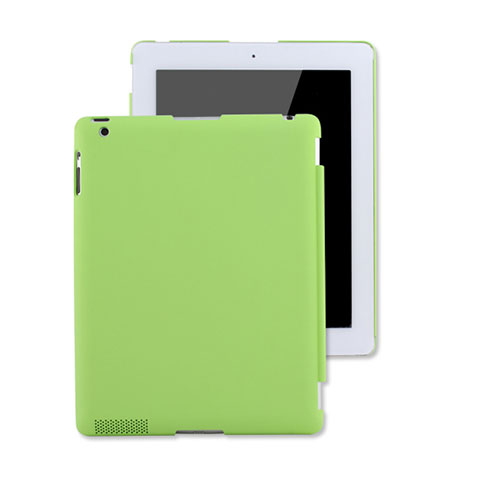 Coque Plastique Rigide Mat pour Apple iPad 4 Vert