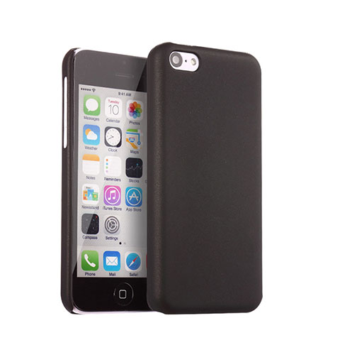 Coque Plastique Rigide Mat pour Apple iPhone 5C Noir