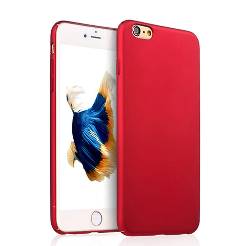 Coque Plastique Rigide Mat pour Apple iPhone 6 Rouge