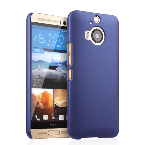 Coque Plastique Rigide Mat pour HTC One M9 Plus Bleu