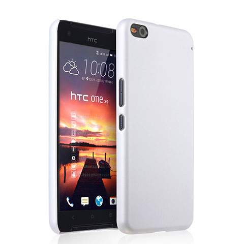 Coque Plastique Rigide Mat pour HTC One X9 Blanc