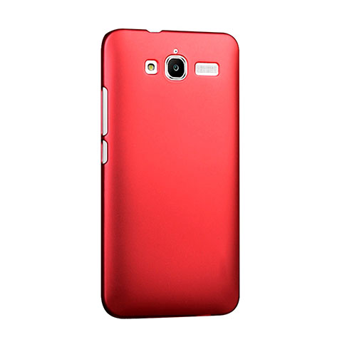 Coque Plastique Rigide Mat pour Huawei Ascend GX1 Rouge