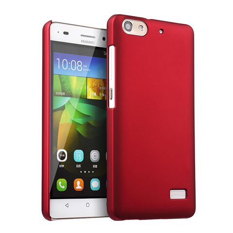 Coque Plastique Rigide Mat pour Huawei G Play Mini Rouge