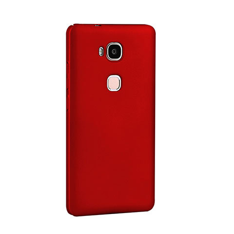 Coque Plastique Rigide Mat pour Huawei GR5 Rouge