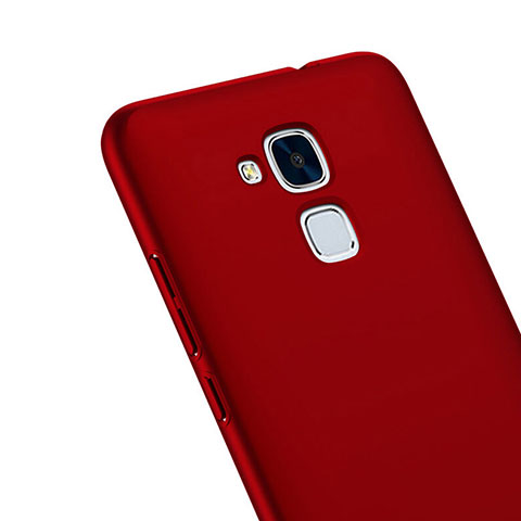 Coque Plastique Rigide Mat pour Huawei Honor 7 Lite Rouge