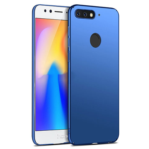 Coque Plastique Rigide Mat pour Huawei Honor 7A Bleu