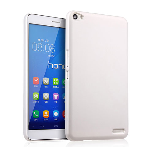 Coque Plastique Rigide Mat pour Huawei MediaPad X2 Blanc