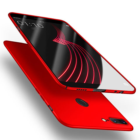Coque Plastique Rigide Mat pour OnePlus 5T A5010 Rouge