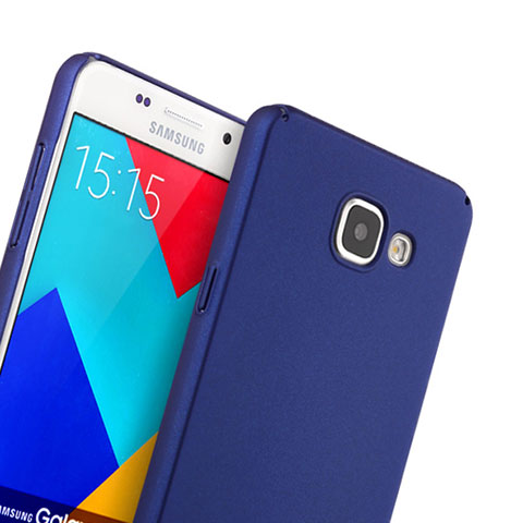 Coque Plastique Rigide Mat pour Samsung Galaxy A5 (2016) SM-A510F Bleu