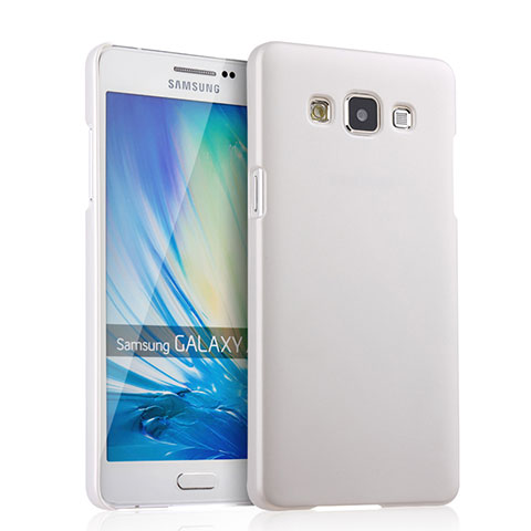 Coque Plastique Rigide Mat pour Samsung Galaxy A5 SM-500F Blanc