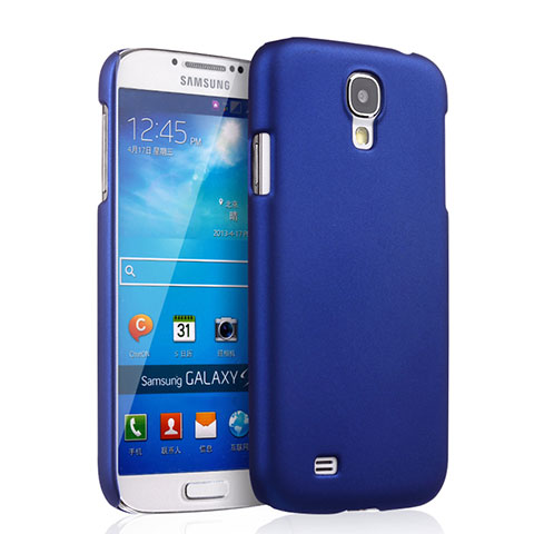 Coque Plastique Rigide Mat pour Samsung Galaxy S4 i9500 i9505 Bleu