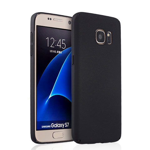 Coque Plastique Rigide Mat pour Samsung Galaxy S7 G930F G930FD Noir