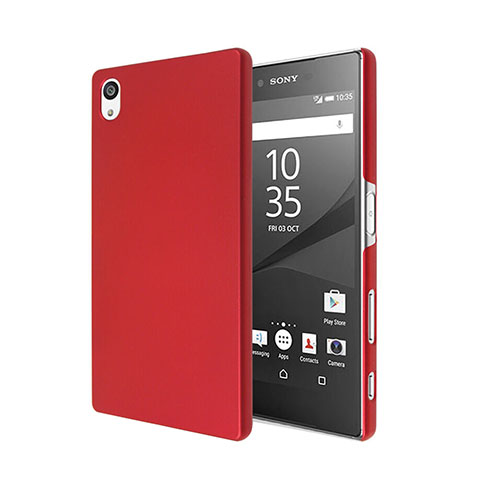 Coque Plastique Rigide Mat pour Sony Xperia Z5 Rouge
