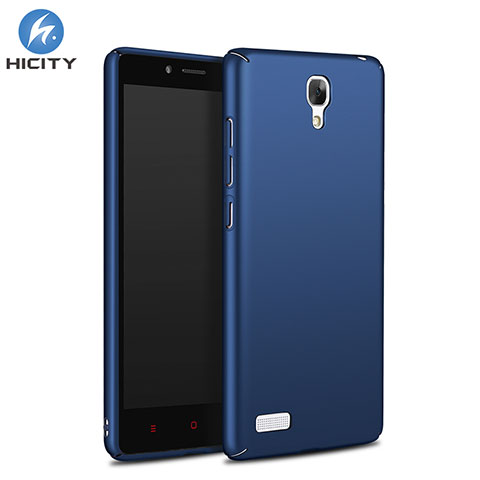 Coque Plastique Rigide Mat pour Xiaomi Redmi Note 4G Bleu