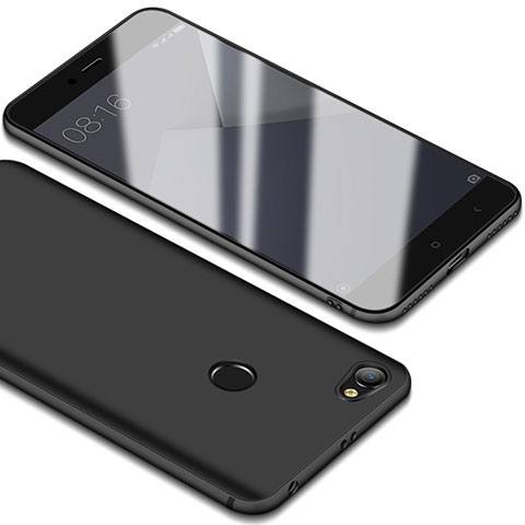 Coque Plastique Rigide Mat pour Xiaomi Redmi Note 5A Prime Noir