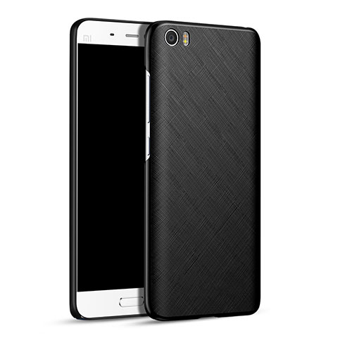 Coque Plastique Rigide Mat Serge pour Xiaomi Mi 5 Noir