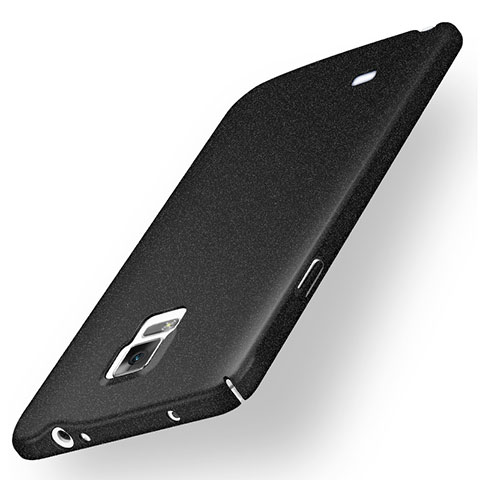 Coque Plastique Rigide Sables Mouvants pour Samsung Galaxy Note 4 Duos N9100 Dual SIM Noir