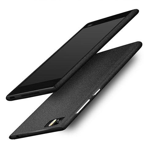 Coque Plastique Rigide Sables Mouvants pour Xiaomi Mi 3 Noir