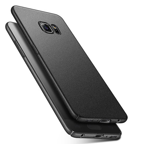 Coque Plastique Rigide Sables Mouvants Q01 pour Samsung Galaxy S6 SM-G920 Noir