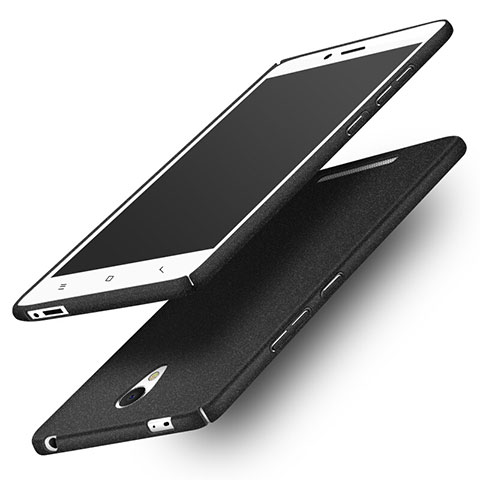 Coque Plastique Rigide Sables Mouvants Q01 pour Xiaomi Redmi Note 2 Noir