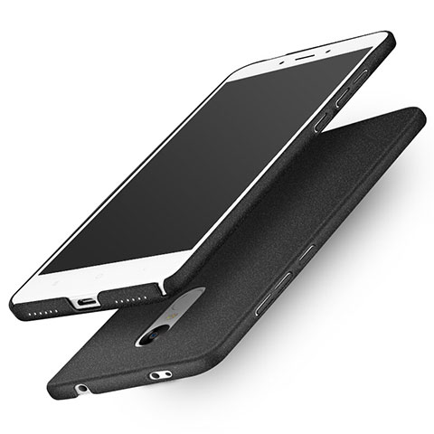 Coque Plastique Rigide Sables Mouvants Q01 pour Xiaomi Redmi Note 4X Noir