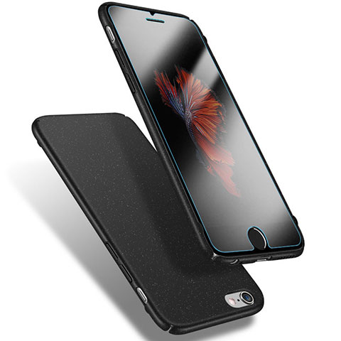 Coque Plastique Rigide Sables Mouvants Q03 pour Apple iPhone 6 Noir