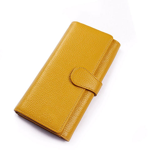 Coque Pochette Cuir Universel K02 Jaune