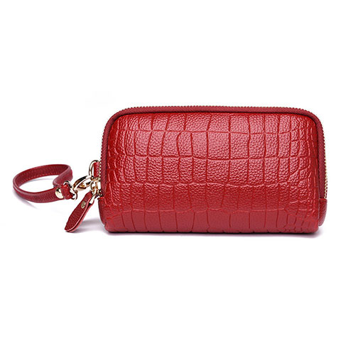 Coque Pochette Cuir Universel K09 Rouge