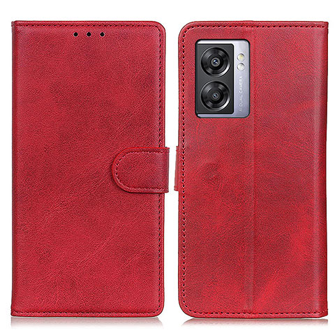 Coque Portefeuille Livre Cuir Etui Clapet A04D pour OnePlus Nord N300 5G Rouge