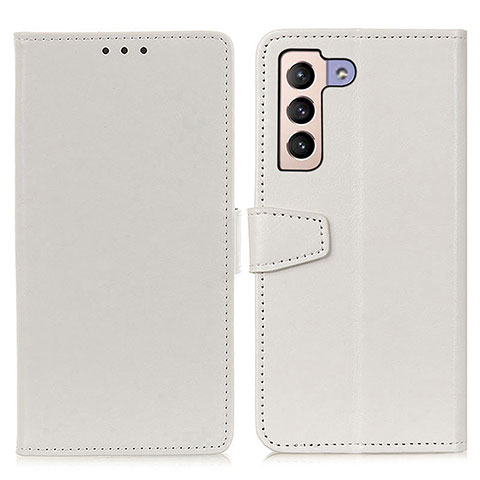 Coque Portefeuille Livre Cuir Etui Clapet A06D pour Samsung Galaxy S23 Plus 5G Blanc
