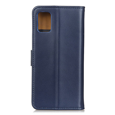 Coque Portefeuille Livre Cuir Etui Clapet A08D pour Motorola Moto G100 5G Bleu