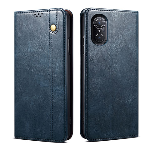 Coque Portefeuille Livre Cuir Etui Clapet B01S pour Huawei Honor 50 SE 5G Bleu