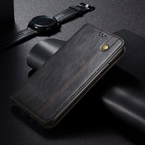 Coque Portefeuille Livre Cuir Etui Clapet B03S pour Samsung Galaxy S21 Ultra 5G Noir