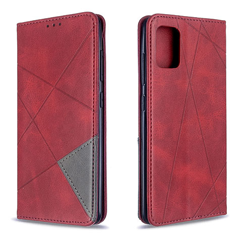 Coque Portefeuille Livre Cuir Etui Clapet B07F pour Samsung Galaxy M40S Rouge