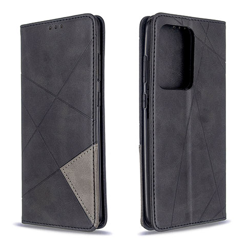 Coque Portefeuille Livre Cuir Etui Clapet B07F pour Samsung Galaxy S20 Plus Noir