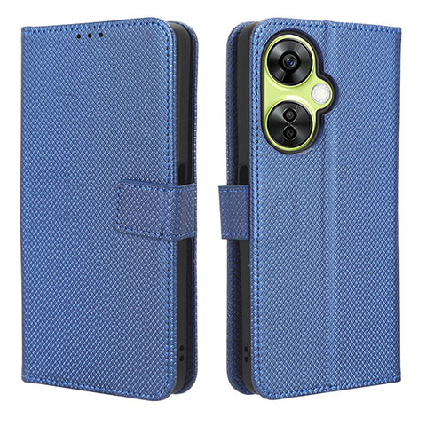 Coque Portefeuille Livre Cuir Etui Clapet BY1 pour OnePlus Nord N30 5G Bleu