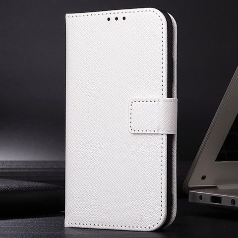 Coque Portefeuille Livre Cuir Etui Clapet BY1 pour Xiaomi Redmi K30S 5G Blanc