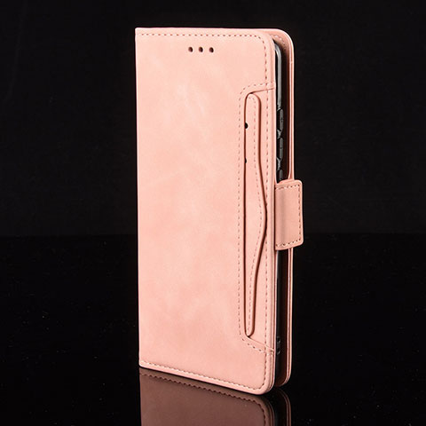 Coque Portefeuille Livre Cuir Etui Clapet BY2 pour Xiaomi Mi 10T Lite 5G Rose