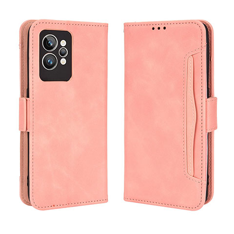 Coque Portefeuille Livre Cuir Etui Clapet BY3 pour Realme GT2 Pro 5G Rose