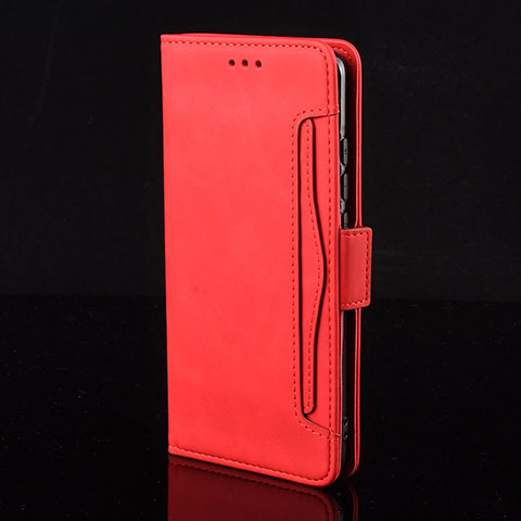 Coque Portefeuille Livre Cuir Etui Clapet BY3 pour Samsung Galaxy Note 10 Plus 5G Rouge