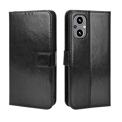 Coque Portefeuille Livre Cuir Etui Clapet BY5 pour OnePlus Nord N20 5G Noir